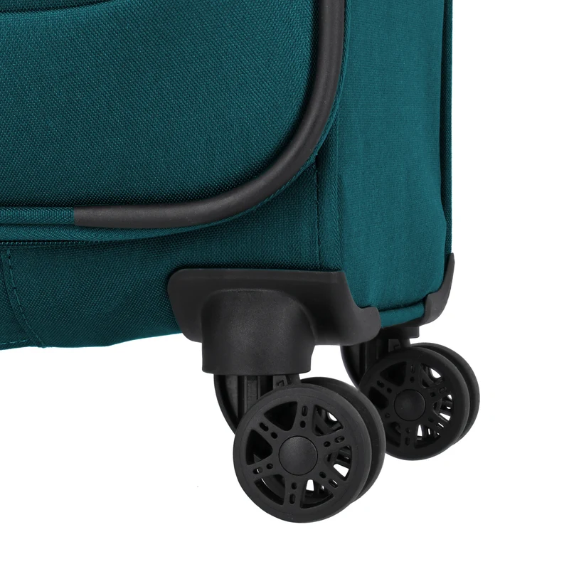 Travelite Priego - Trolley de 4 ruedas L 77 cm (petrol)