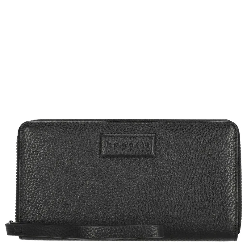 bugatti Elsa - Cartera 8cc 19 cm RFID (black)