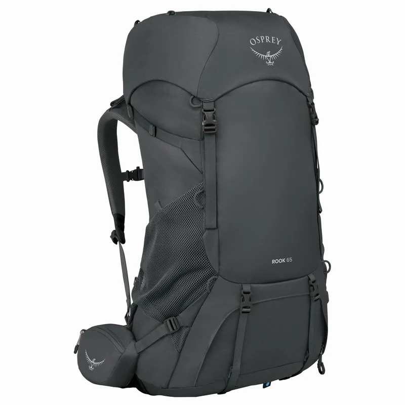 Osprey Rook 65 - Mochila de trekking 75 cm (dark charcoal/silver lining)