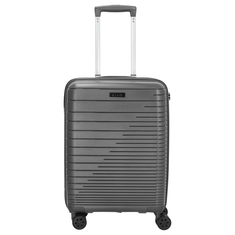 D&N Travel Line 4600 - Trolley de cabina con 4 ruedas S 55 cm (grey)