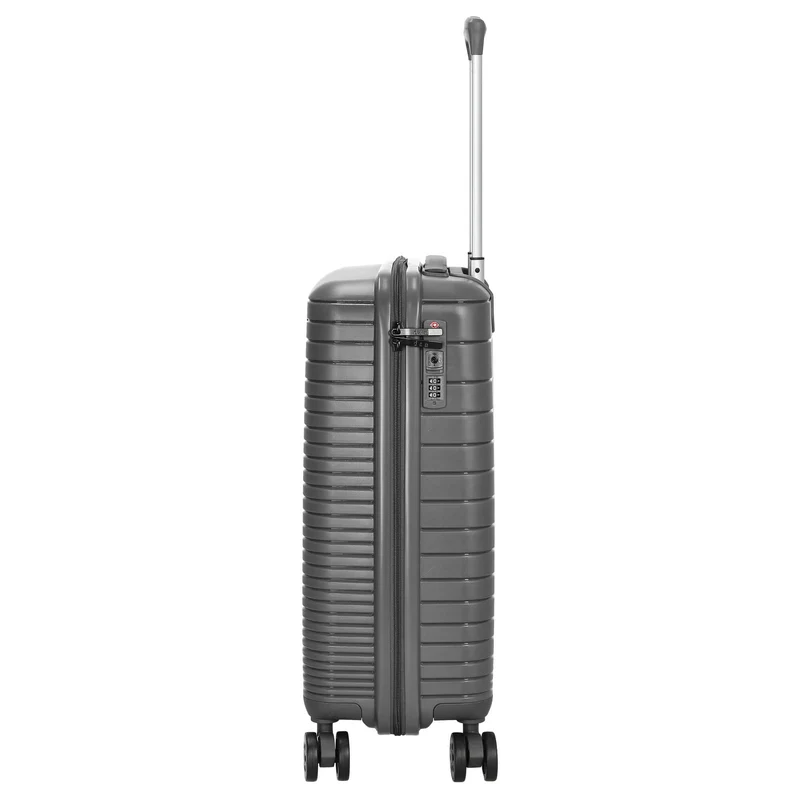 D&N Travel Line 4600 - Trolley de cabina con 4 ruedas S 55 cm (grey)