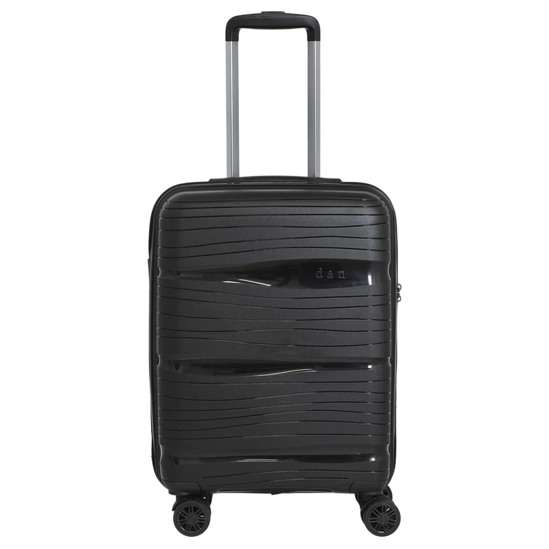 D&N Travel Line 4300 - Trolley de cabina con 4 ruedas S 55 cm (black)
