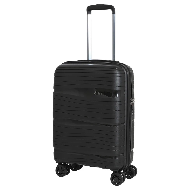 D&N Travel Line 4300 - Trolley de cabina con 4 ruedas S 55 cm (black)