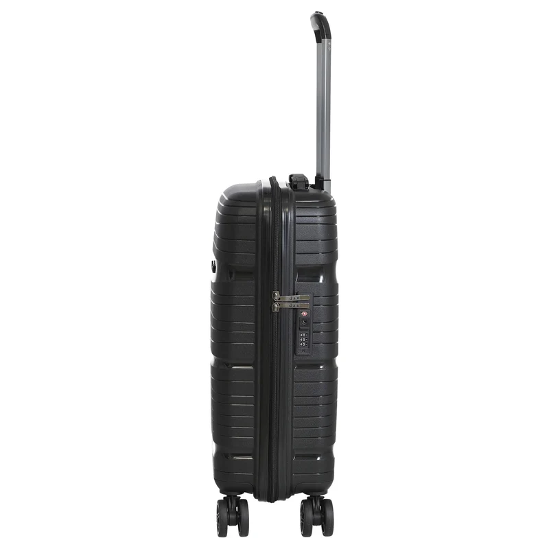 D&N Travel Line 4300 - Trolley de cabina con 4 ruedas S 55 cm (black)
