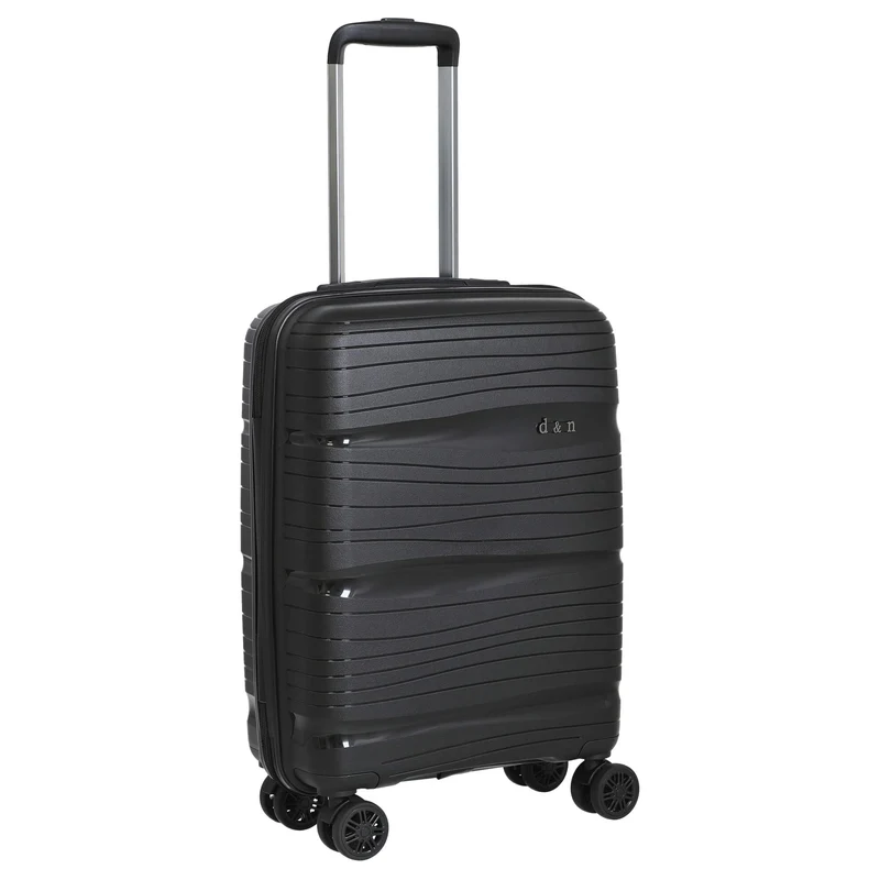 D&N Travel Line 4300 - Trolley de cabina con 4 ruedas S 55 cm (black)