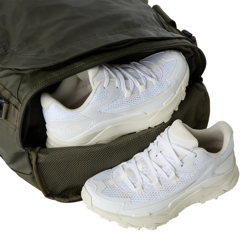 The North Face Base Camp Voyager Duffel 42 - Bolsa de viaje/mochila 58 cm (new taupe green-tnf black)