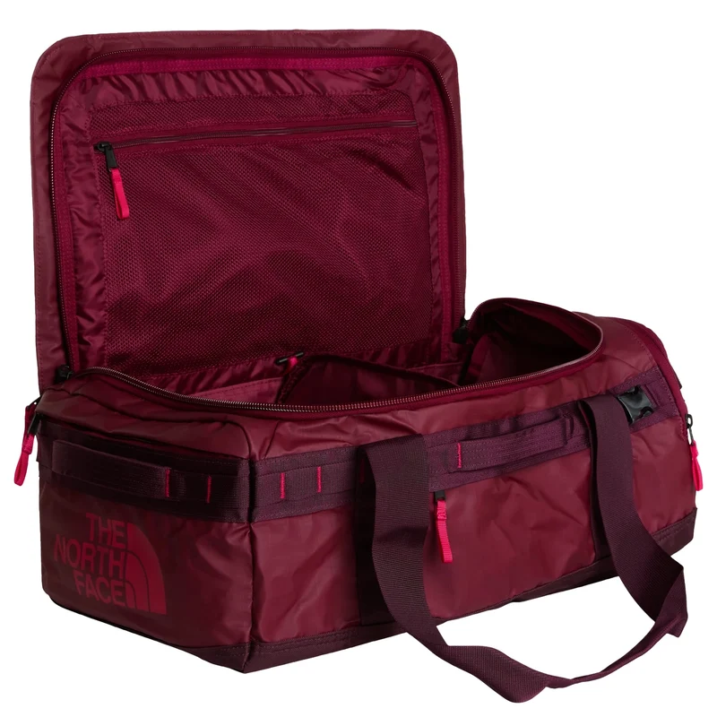 The North Face Base Camp Voyager Duffel 42 - Bolsa de viaje/mochila 58 cm (burgundy crush/deep bur)