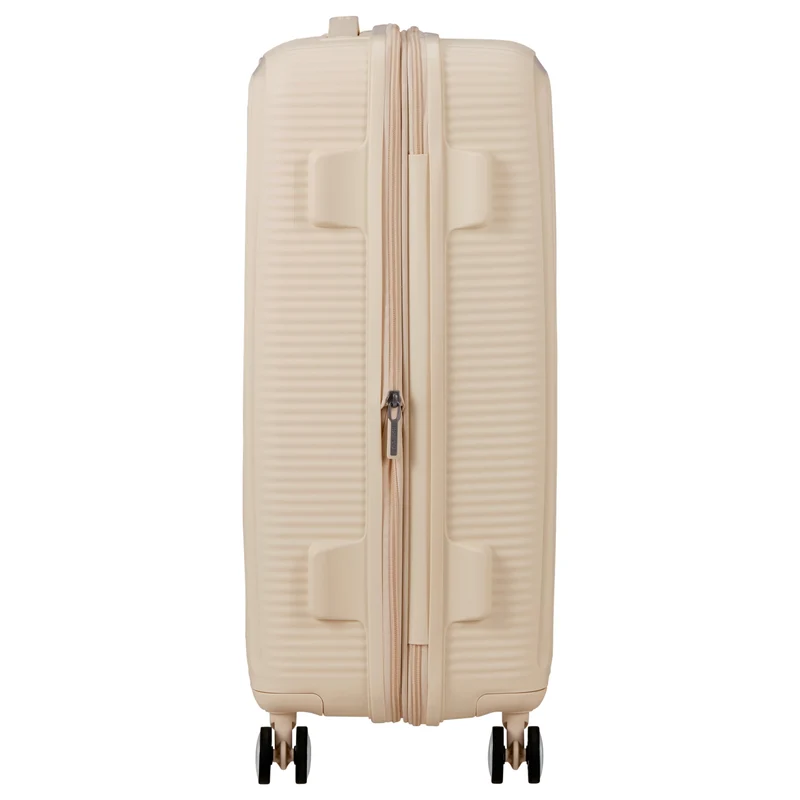 American Tourister Soundbox - Trolley de 4 ruedas 67 cm (coconut sand)