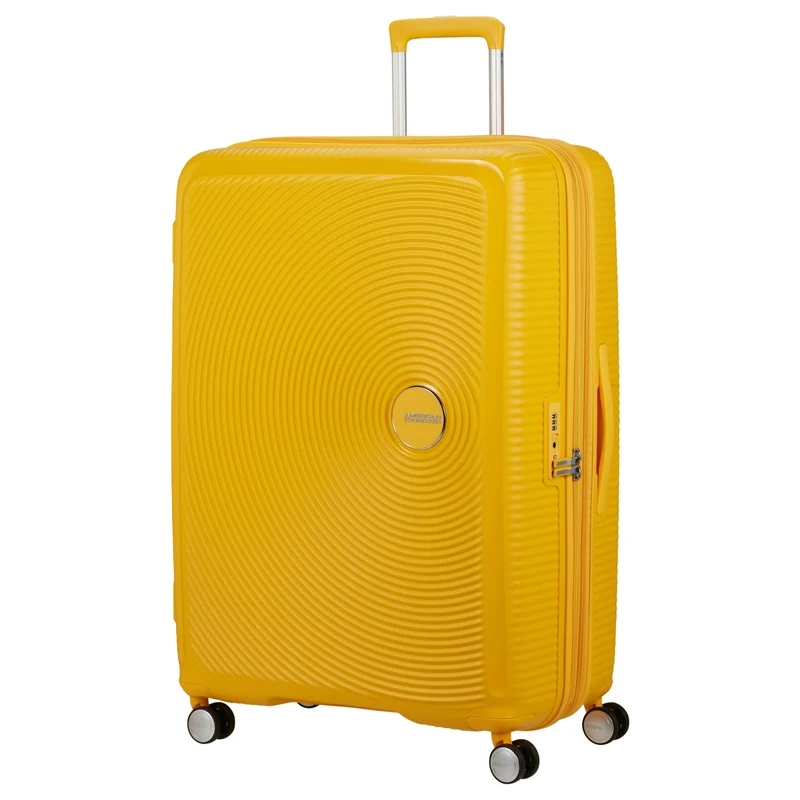 American Tourister Soundbox - Trolley de 4 ruedas 80 cm expandible (gelb)