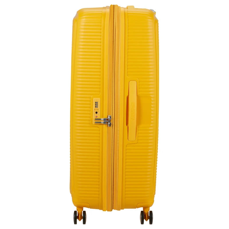 American Tourister Soundbox - Trolley de 4 ruedas 80 cm expandible (gelb)