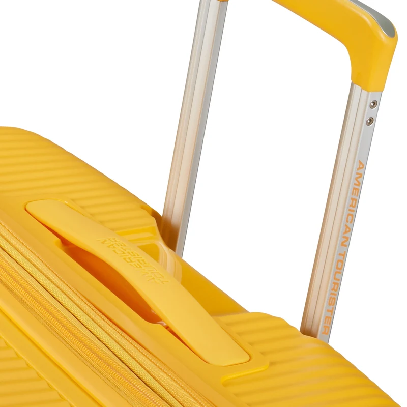 American Tourister Soundbox - Trolley de 4 ruedas 80 cm expandible (gelb)