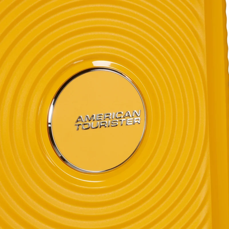 American Tourister Soundbox - Trolley de 4 ruedas 80 cm expandible (gelb)