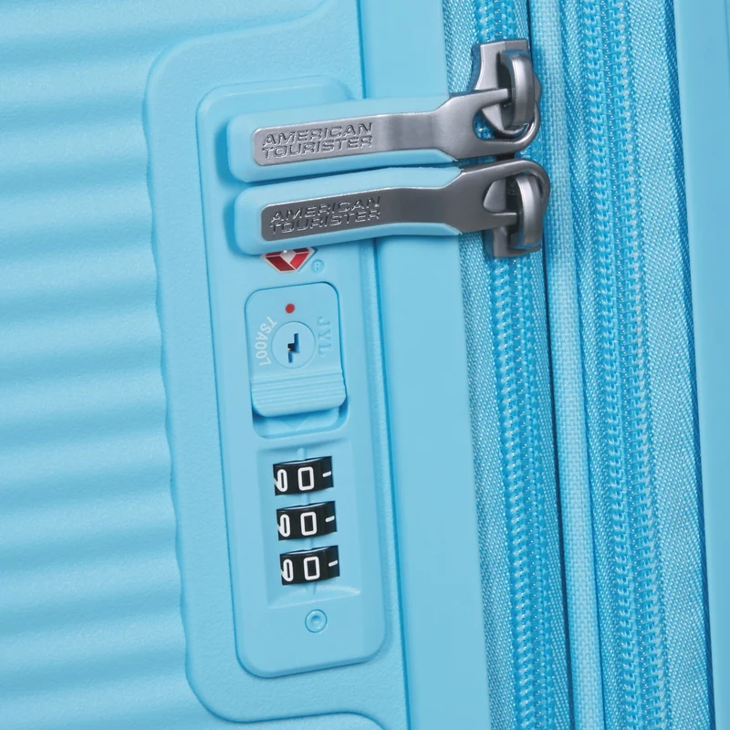 American Tourister Soundbox - Trolley 4 ruedas 67 cm (blueberry fizz)