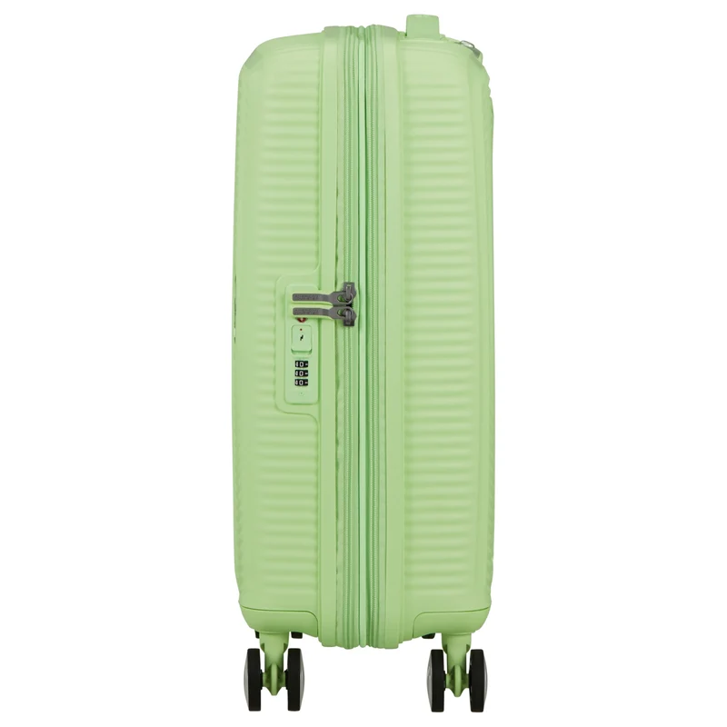 American Tourister Soundbox - Trolley de cabina con 4 ruedas 55 cm (kiwi green)