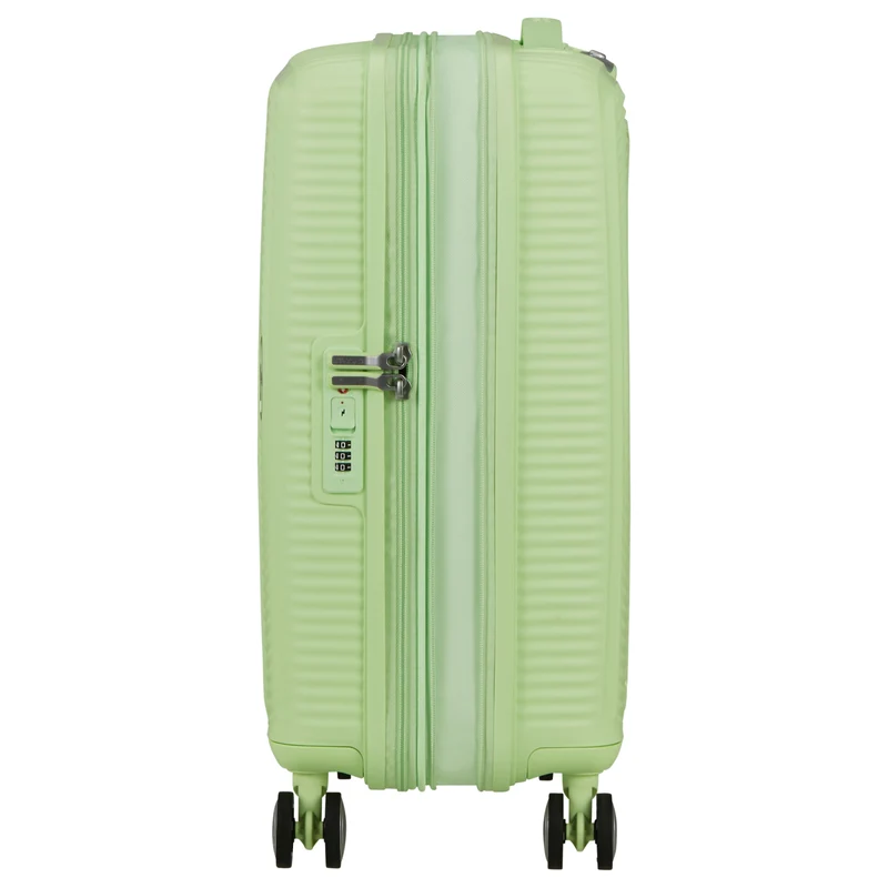 American Tourister Soundbox - Trolley de cabina con 4 ruedas 55 cm (kiwi green)