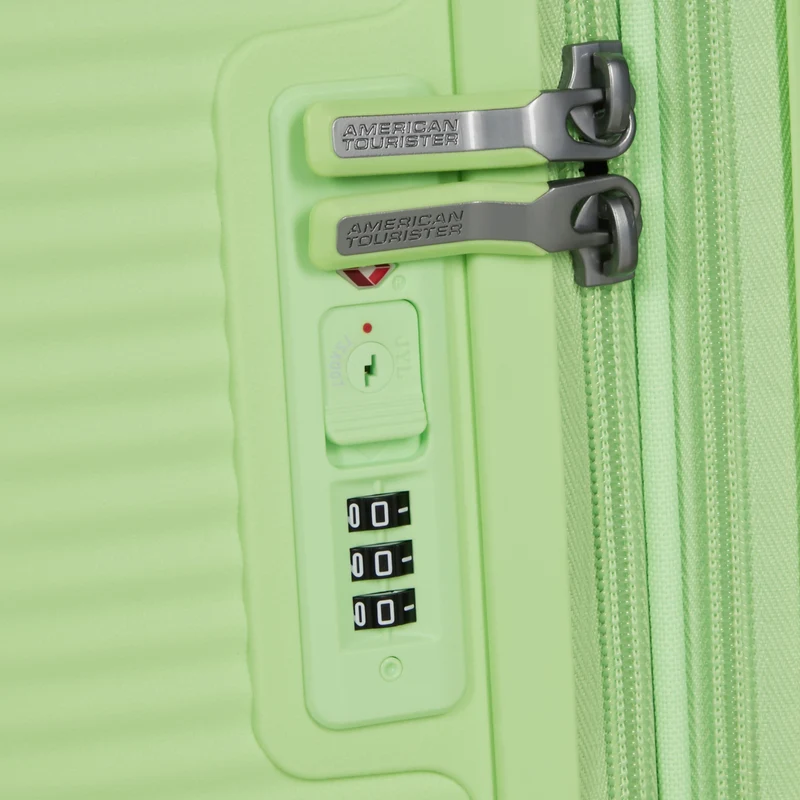 American Tourister Soundbox - Trolley de 4 ruedas 67 cm (kiwi green)