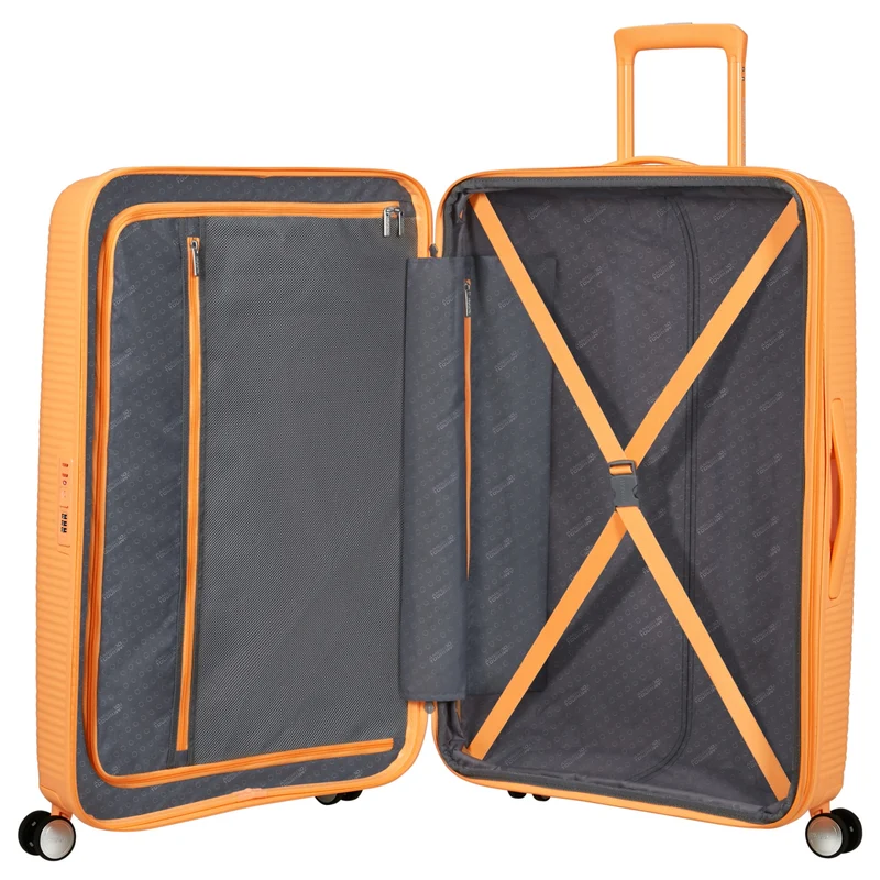 American Tourister Soundbox - Trolley de 4 ruedas 77 cm (papaya pop)