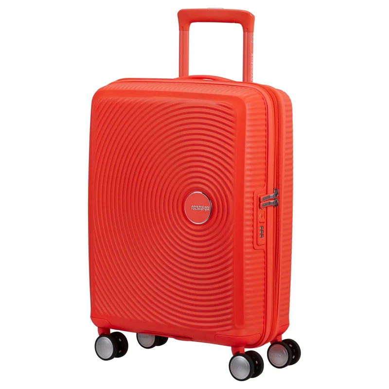 American Tourister Soundbox - Trolley de cabina con 4 ruedas 55 cm (neon orange)