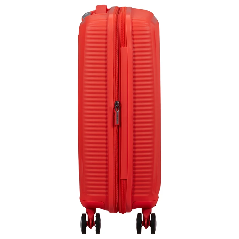 American Tourister Soundbox - Trolley de cabina con 4 ruedas 55 cm (neon orange)