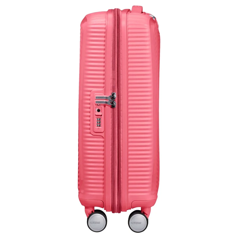 American Tourister Soundbox - Trolley de cabina con 4 ruedas 55 cm (sun kissed coral)