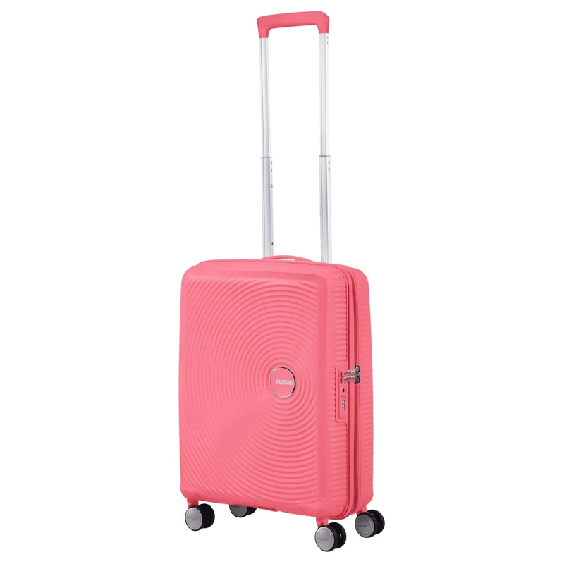 American Tourister Soundbox - Trolley de cabina con 4 ruedas 55 cm (sun kissed coral)