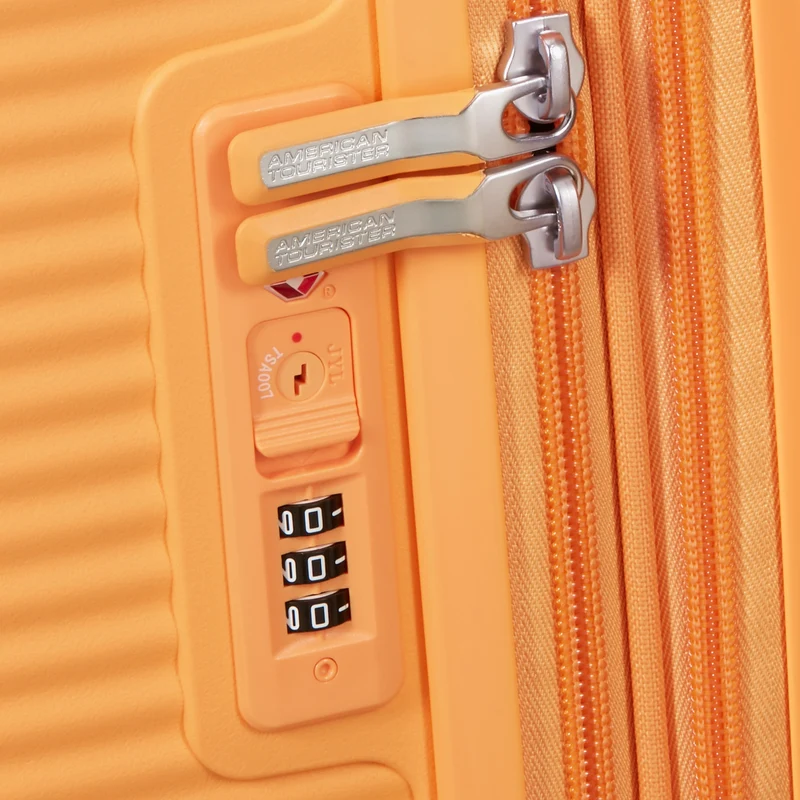 American Tourister Soundbox - Trolley de cabina con 4 ruedas 55 cm (papaya pop)
