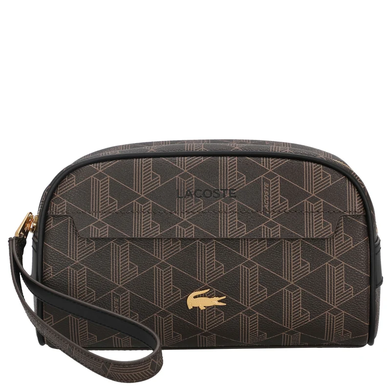 Lacoste The Blend Toilet Kit - Neceser 22 cm (mono slate black shitake)