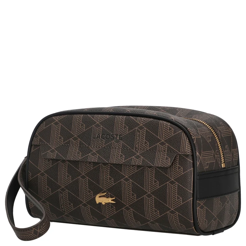 Lacoste The Blend Toilet Kit - Neceser 22 cm (mono slate black shitake)