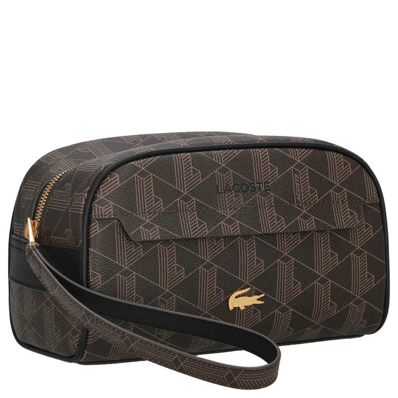 Lacoste The Blend Toilet Kit - Neceser 22 cm (mono slate black shitake)