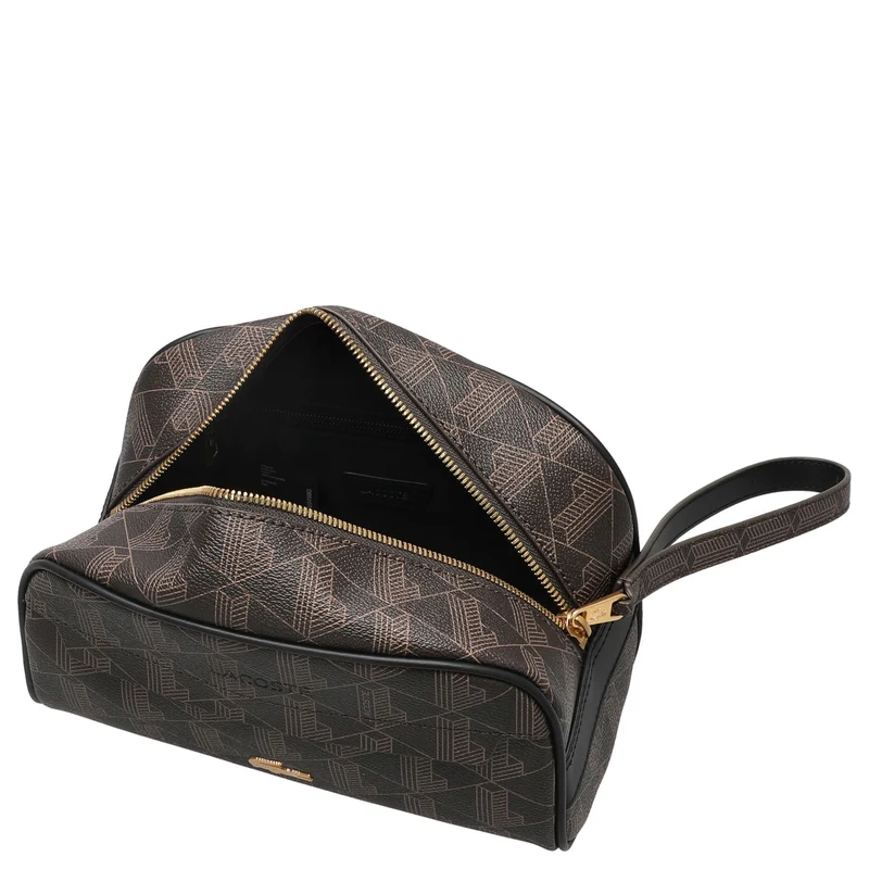 Lacoste The Blend Toilet Kit - Neceser 22 cm (mono slate black shitake)
