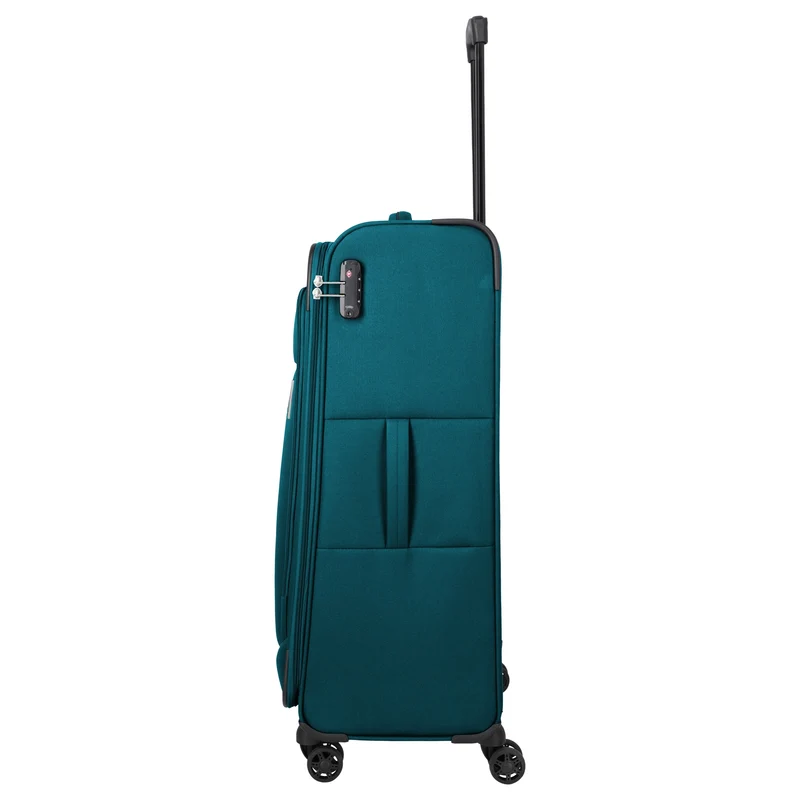 Travelite Priego - Set de trolley con 4 ruedas 3 piezas (petrol)