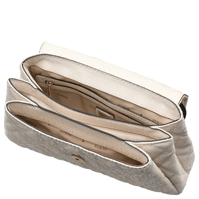 Guess Isemay XBody Flap - Bolso bandolera (off white)
