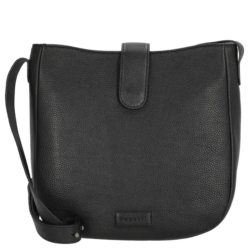 bugatti Elsa - Bolso bandolera 30 cm (black)