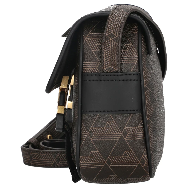Lacoste The Blend Messenger Bag - Bolso bandolera 21.5 cm (mono slate black shitake)
