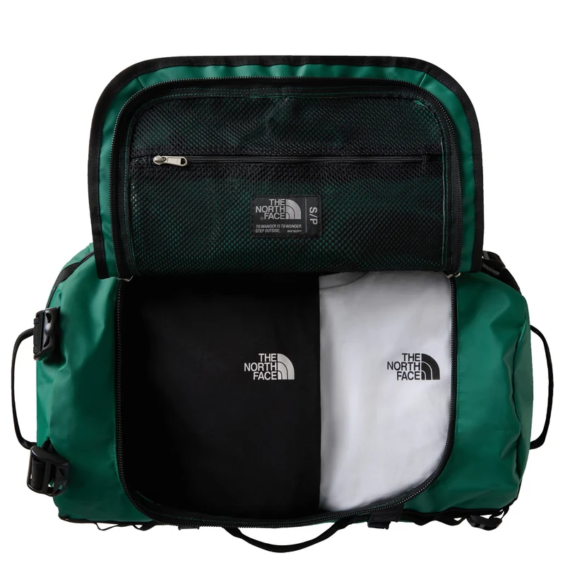 The North Face Base Camp Duffel S 50 - Bolsa de viaje 53 cm (evergreen/tnf black)