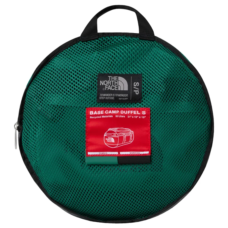 The North Face Base Camp Duffel S 50 - Bolsa de viaje 53 cm (evergreen/tnf black)