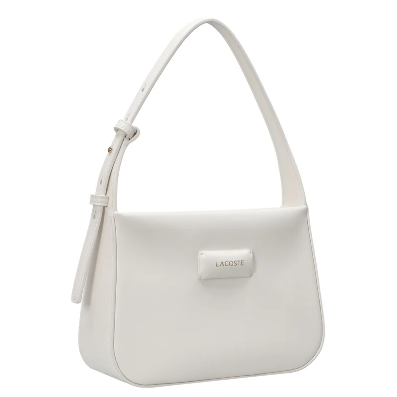Lacoste Hobo Bag S - Bolso de hombro 23 cm (farine)