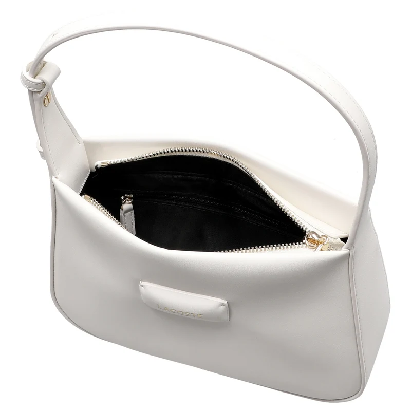 Lacoste Hobo Bag S - Bolso de hombro 23 cm (farine)