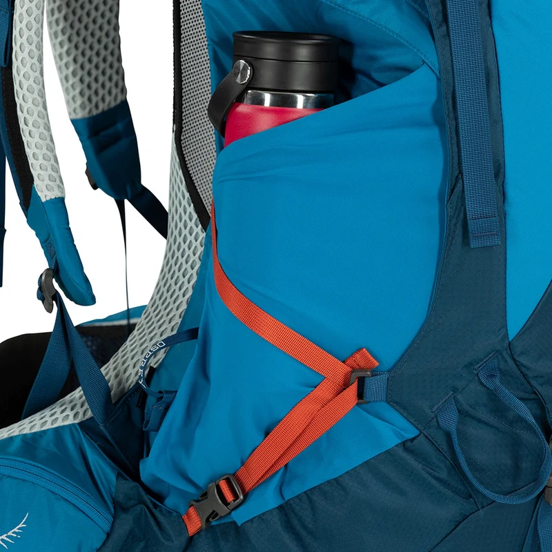 Osprey Atmos AG LT 65 L/XL - Mochila de trekking 90 cm (night shift/scoria blue)