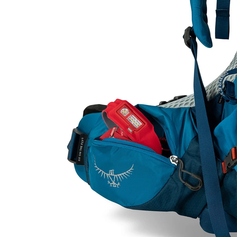 Osprey Atmos AG LT 65 L/XL - Mochila de trekking 90 cm (night shift/scoria blue)