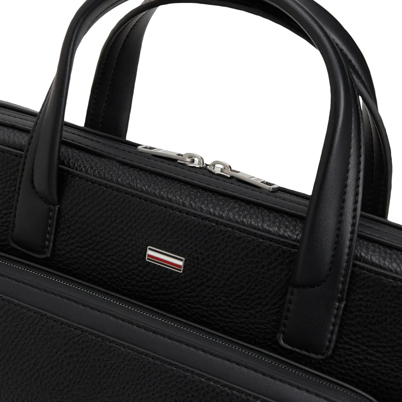 Tommy Hilfiger Central - Funda para portátil 38.5 cm (black)