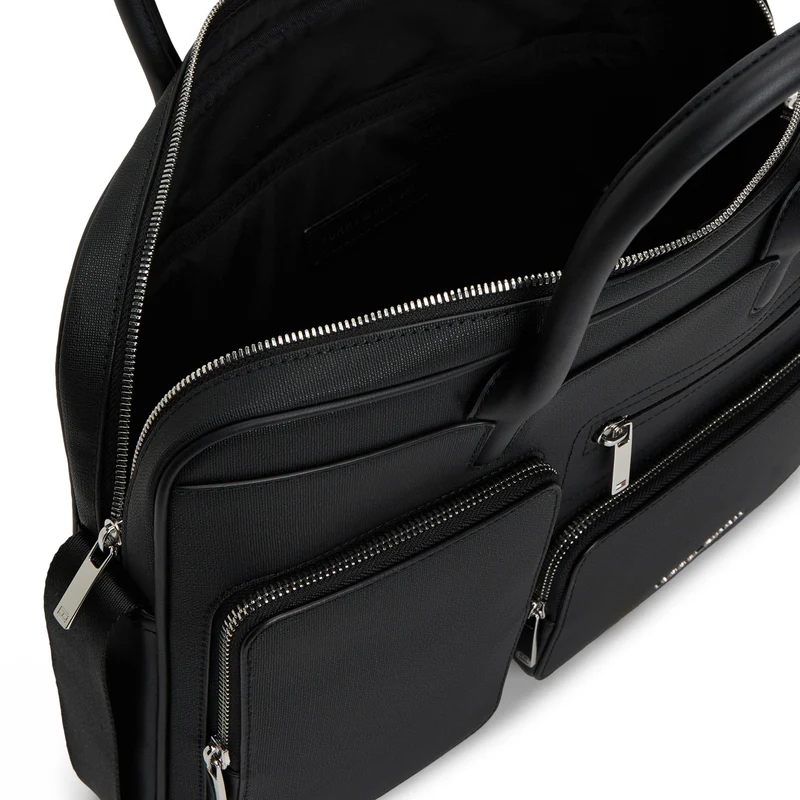 Tommy Hilfiger Modern Business - Bolsa para portátil 38 cm (black)