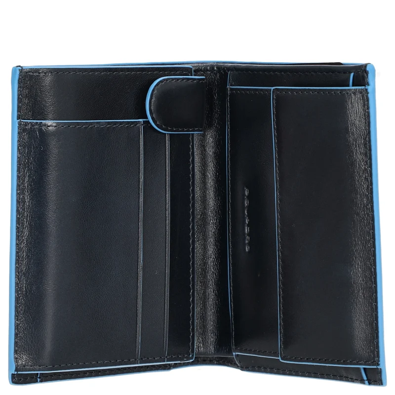 Piquadro Blue Square - Cartera de hombre 10cc 12 cm RFID (blue)