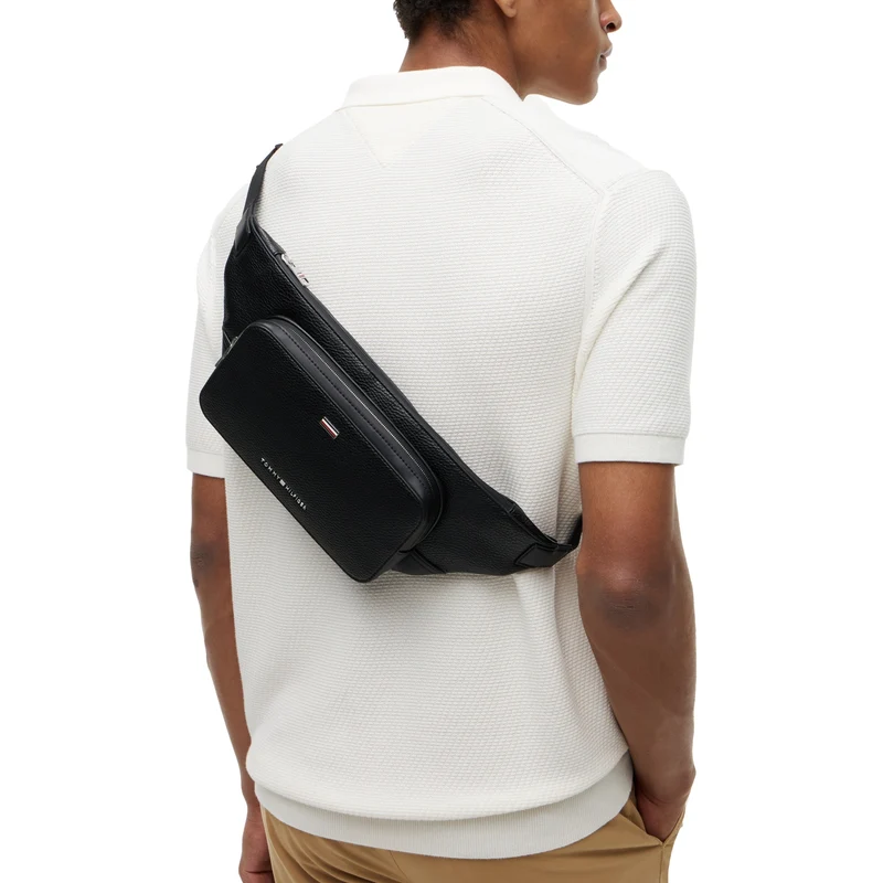 Tommy Hilfiger Central Bum Bag - Riñonera/Bolso bandolera 47 cm (black)