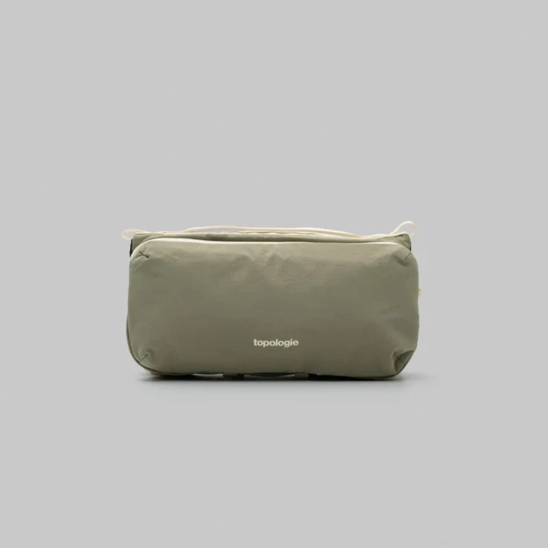 Bottle Sacoche Medium Moss Putty Papery