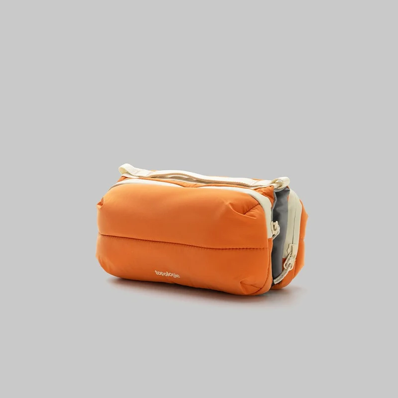 Bottle Sacoche Medium Burn Orange Silky Peach