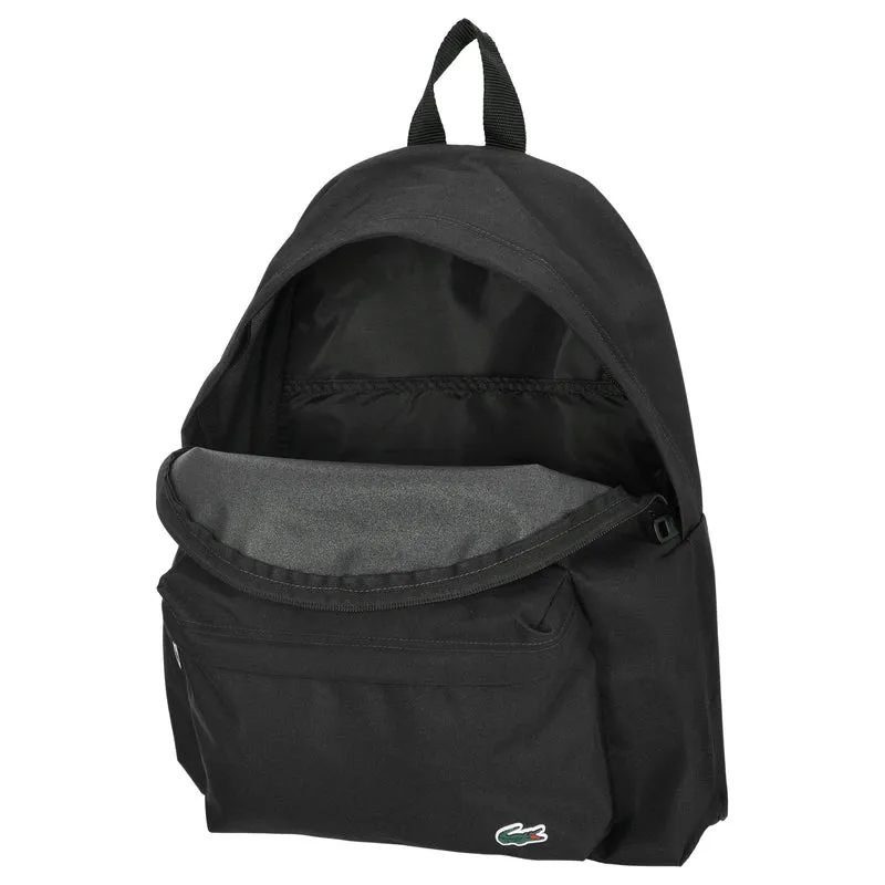 Lacoste Croc Backpack - Mochila 13" 41 cm (noir)