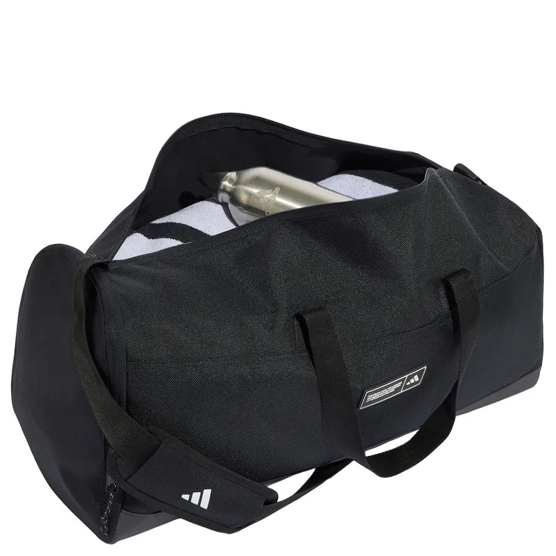 adidas 3 Stripes Duffel Bag Large - Bolsa de fin de semana (black/white)