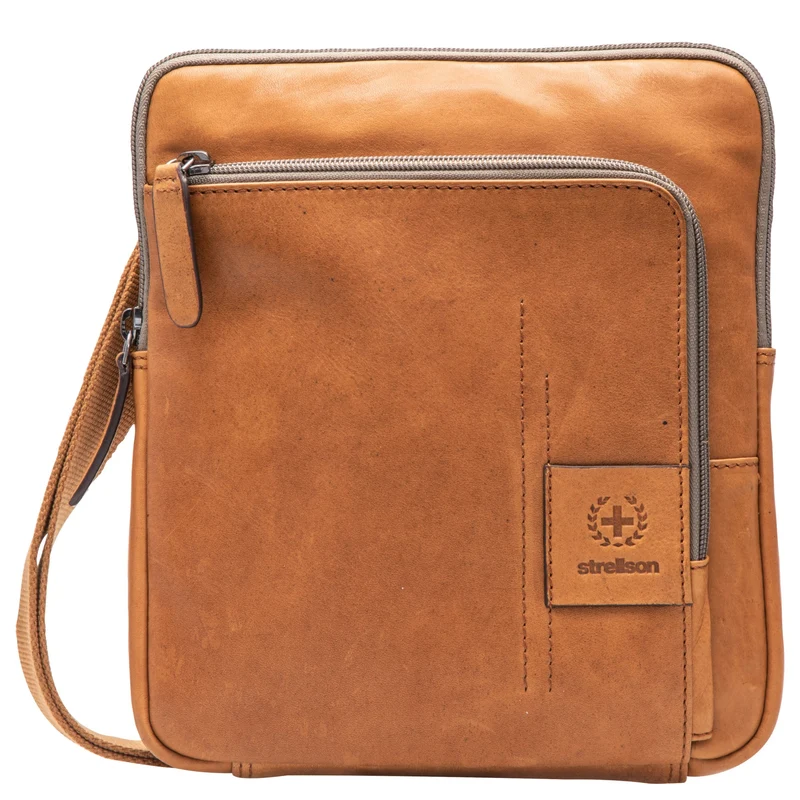 Strellson Hyde Park - Bolso bandolera 25 cm (cognac)
