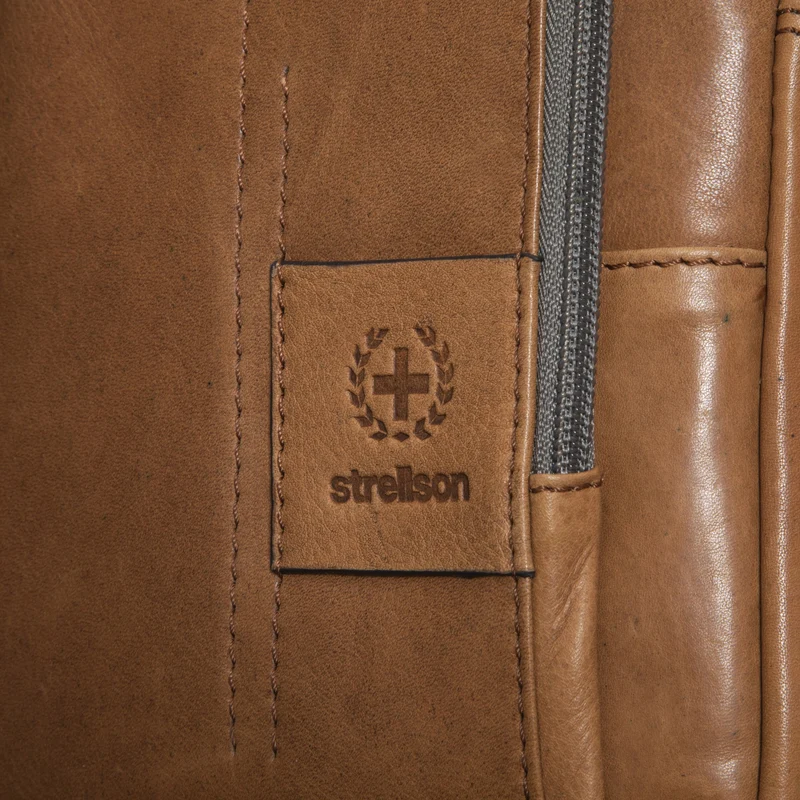 Strellson Hyde Park - Bolso bandolera 25 cm (cognac)